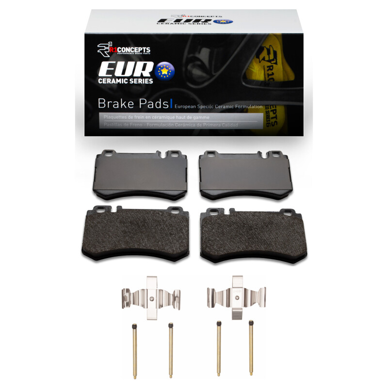 Mercedes-Benz S600 Brake Pads - Rear - R1 Concepts - Euro Ceramic - `07-`13 Mercedes-Benz S600 Brake Pads - Rear - R1 Concepts - Euro Ceramic - `07-`13